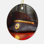 Firefighter - Hat - The ex chihat Keramikornament (Links)