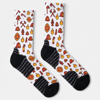 Firefighter Icons Mustersocken Socken