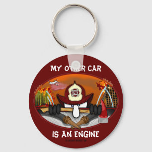 Firefighter Kilroy Schlüsselanhänger