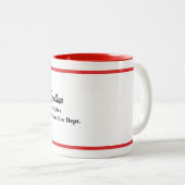 Firefighter Maltese Cross & Thin Red Line Flag Tw Zweifarbige Tasse (VorderseiteRechts)