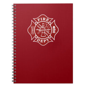 Firefighter-Notebook Notizblock