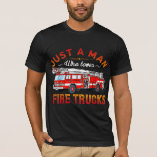 Firefighter   Nur ein Mann, der LKW-Lieben abfeuer T-Shirt
