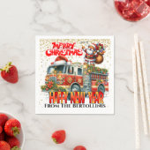 FIREFIGHTER Paper Napkin Serviette (Beispiel)