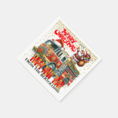 FIREFIGHTER Paper Napkin Serviette (Ecke)
