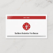 Firefighter | Perfekte Visitenkarte (Vorderseite)