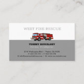 Firefighter | Perfekte Visitenkarte (Vorderseite)