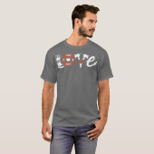 Firefighter Shirt- Love Firefighter Tee Gift (Vorne ganz)