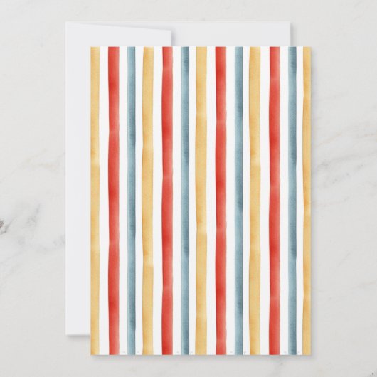 Firefighter Splash Boys Summer Birthday Pool Party Einladung (Rückseite)