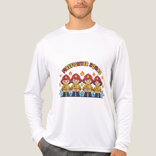 Firefighter Squad – Team Hero Tee (Vorderseite)