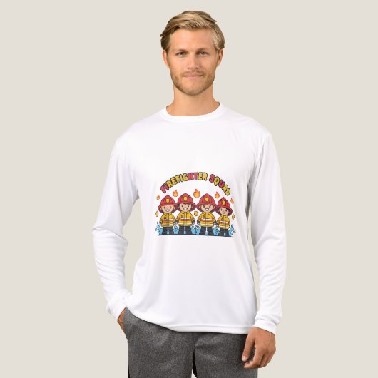 Firefighter Squad – Team Hero Tee (Vorderseite komplett)