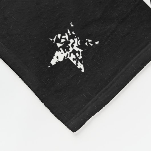 Firefighter Styling American Flag Full Custom Fleecedecke (Ecke)