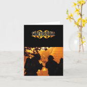 Firefighter Team Karte (Gelbe Blume)