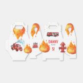 Firefighter Theme Gefälligkeitsbox Geschenkschachtel (Ungefaltet)