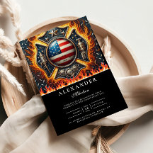 Firefighter Themed Senior Graduation