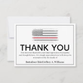 FireFighter Thin Red Line Danke Bereavement (Vorderseite)