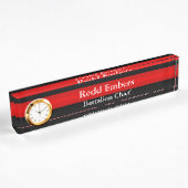 Firefighter Thin Red Line Namensplakette