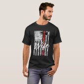Firefighter Thin Red Line T-Shirt (Vorne ganz)