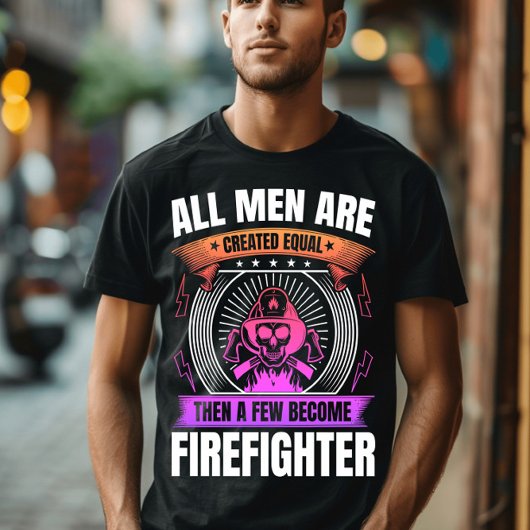 Firefighter unterstützt Gleichheitsabschlag T-Shirt