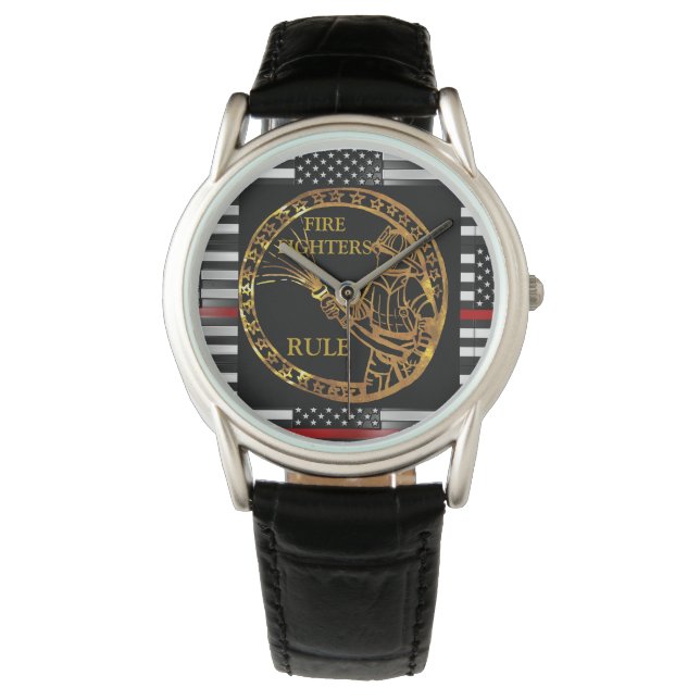 FIREFIGHTERS ARMBANDUHR (Vorderseite)