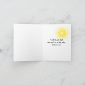 Fireflies in Jar denken an dich Karte (Innenseite)