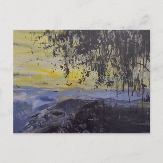 Fireflies Nocturne Lucca 2014 Postkarte (Vorderseite)