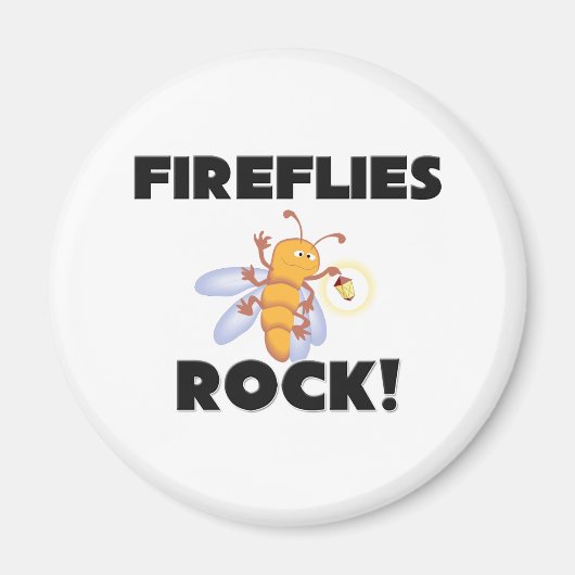 Fireflies Rock Magnet (Vorne)