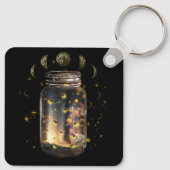 Fireflies-Schläge im Jar-Firefly-Blitzinsekten GL Schlüsselanhänger (Rückseite)