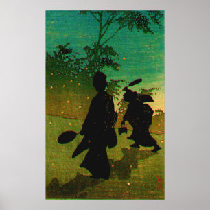 Fireflies Takahashi Hiroaki 1030er Poster