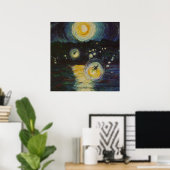 Fireflies über das Susquehanna Fine Art Poster (Heimbüro)