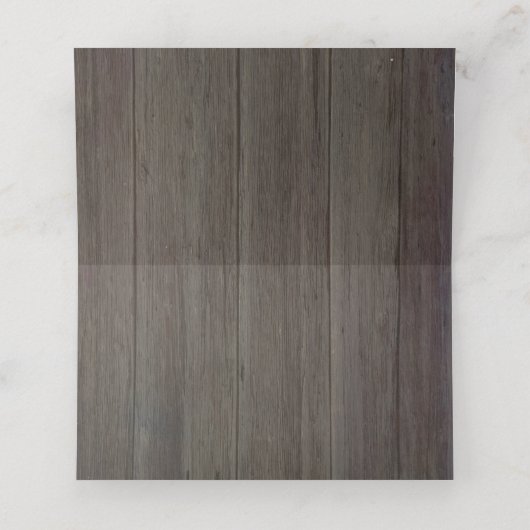 Fireflies und Mason Jar Rustic Wedding Platzkarte (Innenseite Aufgefaltet)