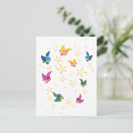 FIREFLIS POSTKARTE (Stehend Vorderseite)