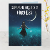 FIREFLIS SOMMERGEBURTSTAGSKARTEN FÜR SIE KARTE (Gelbe Blume)