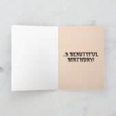 FIREFLIS WALDEN SCHÖNE Grußkarten BIRTHDAY Karte (Innenseite)