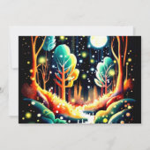 Firefly Baby Shower Einladung (Rückseite)