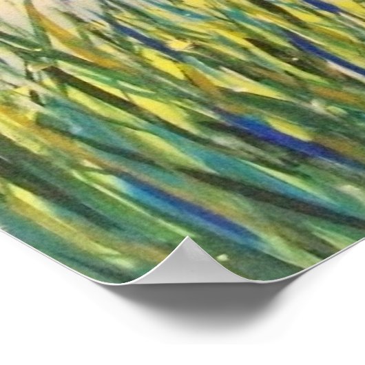 FireFly Breeze Poster Print (Ecke)