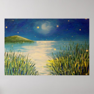 FireFly Breeze Poster Print