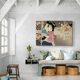 Firefly Cage - Ukiyo-e Vintag Japanisch Leinwanddruck