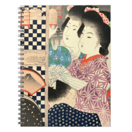 Firefly Cage - Ukiyo-e Vintag Japanisch Notizblock