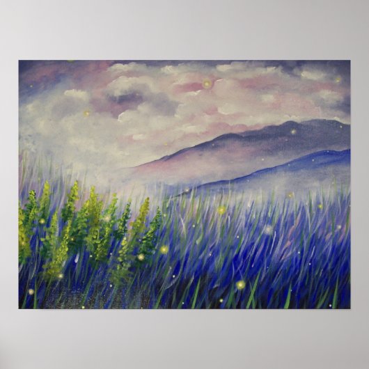 Firefly Canvas Print Poster (Vorne)