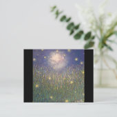 Firefly Charm Postcard Postkarte (Stehend Vorderseite)