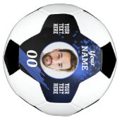 Firefly Custom Soccer Ball Blue (Gedreht)