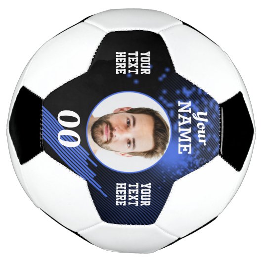 Firefly Custom Soccer Ball Blue (Gedreht)