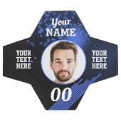 Firefly Custom Soccer Ball Blue (Flach)