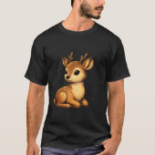 Firefly Deer Night T-Shirt (Vorderseite)