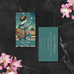 Firefly Eleganz – Sommer Kimono Visitenkarte