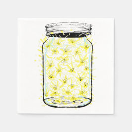 Firefly Frenzy Serviette