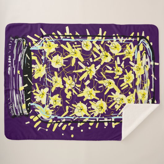 Firefly Frenzy Sherpadecke (Vorderseite (Horizontal))