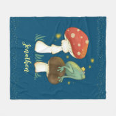 Firefly Frog Prince Personalisiert Fleece Blanket (Vorderseite (Horizontal))
