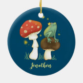 Firefly Frog Prince Personalisierte Keramik Orname Ornament (Hinten)