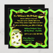 Firefly Frolic Birthday Einladung (Vorne/Hinten)